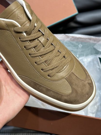  Loro Piana Tennis Walk Sneakers Calfskin Suede #3238 - Image 3