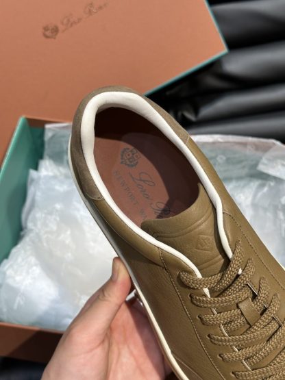  Loro Piana Tennis Walk Sneakers Calfskin Suede #3238 - Image 7
