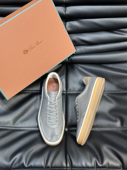  Loro Piana Tennis Walk Sneakers Calfskin Suede #3237 - Image 7