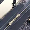  Goyard Bowling 45 bag Travel Bag Navy Blue #3455 - Image 8