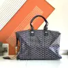  Goyard Bowling 45 bag Travel Bag Navy Blue #3455 - Image 9