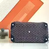  Goyard Bowling 45 bag Travel Bag Navy Blue #3455 - Image 5