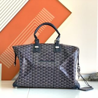 Replica Goyard Bowling 45 bag Travel Bag Navy Blue #3455