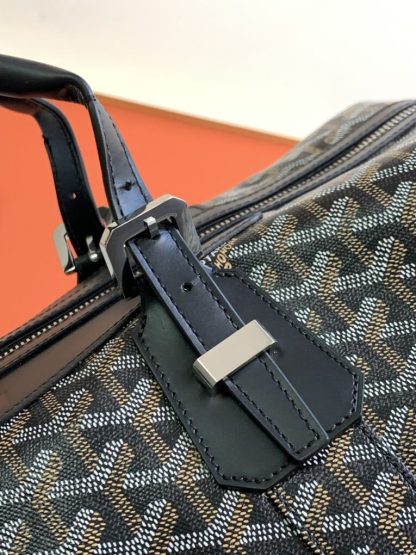  Goyard Bowling 45 bag Travel Bag Black #3459 - Image 8