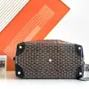  Goyard Bowling 45 bag Travel Bag Black #3459 - Image 6