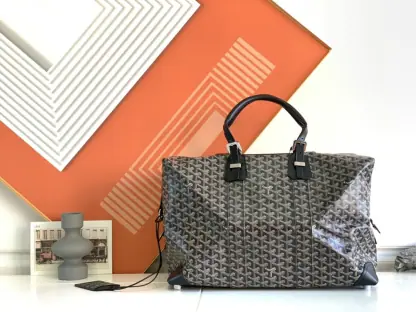  Goyard Bowling 45 bag Travel Bag Black #3459 - Image 5