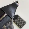 Goyard Bowling 45 bag Travel Bag Black #3459 - Image 3
