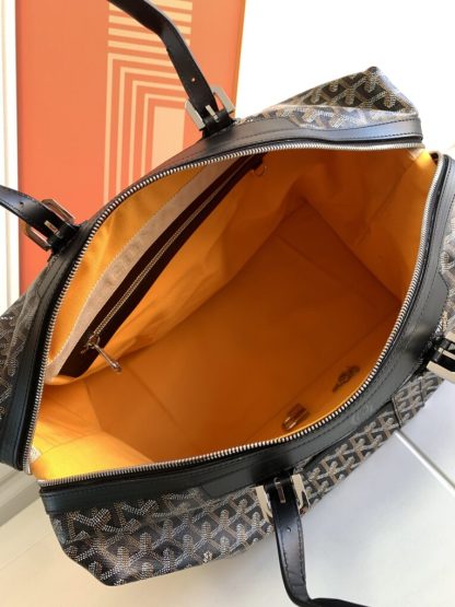  Goyard Bowling 45 bag Travel Bag Black #3459 - Image 2