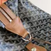  Goyard Bowling 45 bag Travel Bag Black & Tan #3458 - Image 7