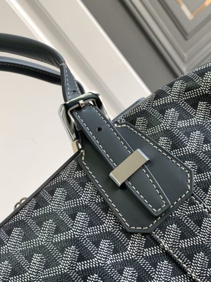  Goyard Bowling 45 bag Travel Bag Grey #3457 - Image 6