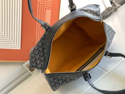  Goyard Bowling 45 bag Travel Bag Grey #3457 - Image 3