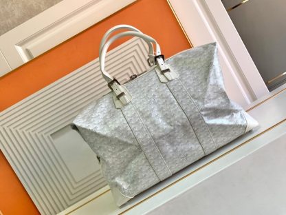 Replica Goyard Bowling 45 bag Travel Bag White #3460