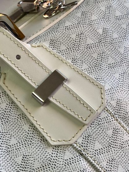  Goyard Bowling 45 bag Travel Bag White #3460 - Image 6