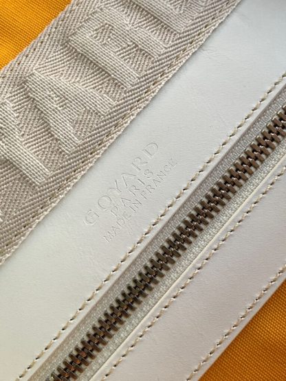  Goyard Bowling 45 bag Travel Bag White #3460 - Image 3