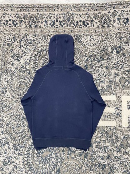  Men's Dior Hooded Track Jacket Navy Blue Cotton Knit and Cashmere #3477 - Image 5