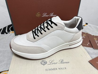  Loro Piana Week End Walk Sneakers Microfiber Storm System® #3496 - Image 6