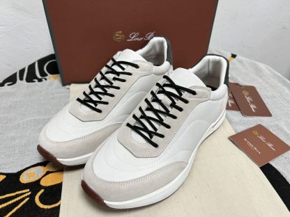  Loro Piana Week End Walk Sneakers Microfiber Storm System® #3496 - Image 3