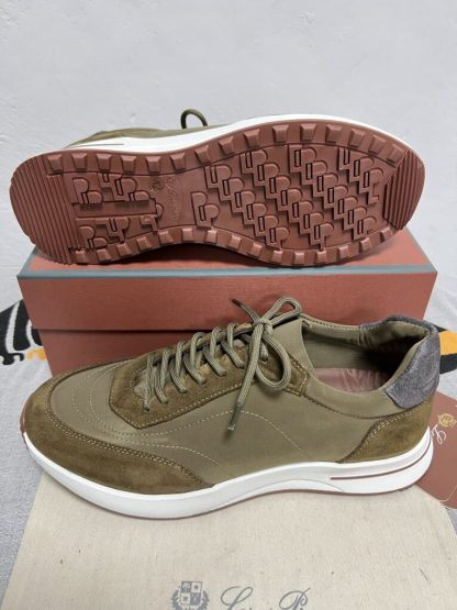  Loro Piana Week End Walk Sneakers Smoky Tree #3497 - Image 7
