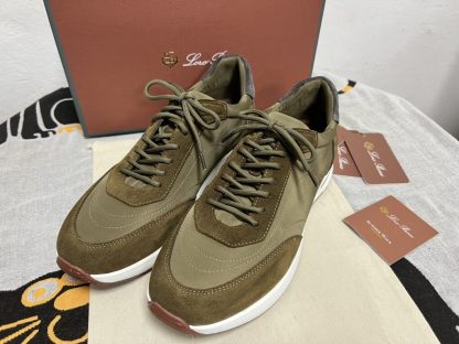  Loro Piana Week End Walk Sneakers Smoky Tree #3497 - Image 2