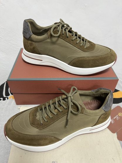  Loro Piana Week End Walk Sneakers Smoky Tree #3497 - Image 8