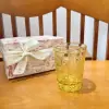  Dior Water Glass 7 Colors crystal Cups Amber-Colored #3463 - Image 4