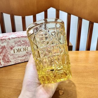 Replica Dior Water Glass 7 Colors crystal Cups Amber-Colored #3463