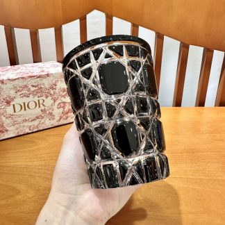 Replica Dior Water Glass 7 Colors crystal Cups black #3462