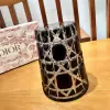 Dior Water Glass 7 Colors crystal Cups black #3462 - Image 9