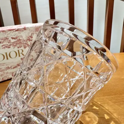  Dior Water Glass 7 Colors crystal Cups transparent #3468 - Image 3
