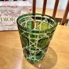  Dior Water Glass 7 Colors crystal Cups Green #3467 - Image 4