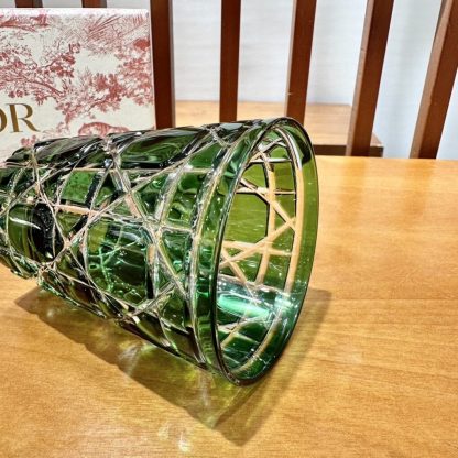  Dior Water Glass 7 Colors crystal Cups Green #3467 - Image 2