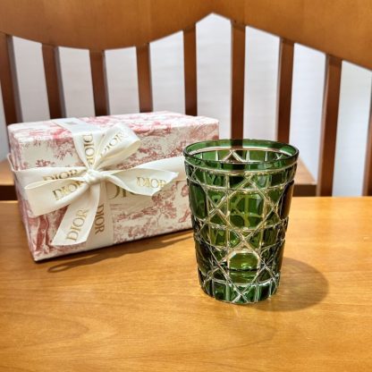Replica Dior Water Glass 7 Colors crystal Cups Green #3467