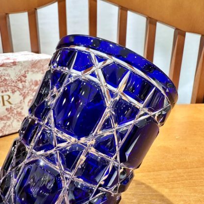  Dior Water Glass 7 Colors crystal Cups Blue #3464 - Image 2