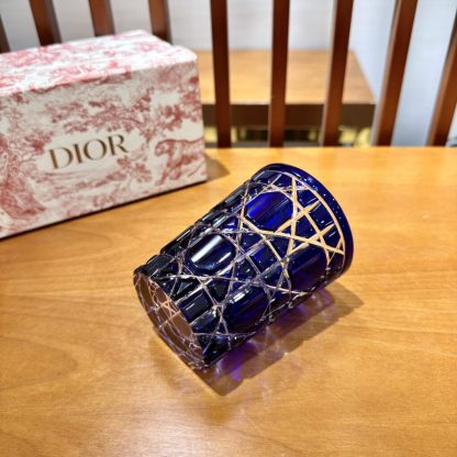 Dior Water Glass 7 Colors crystal Cups Blue #3464 - Image 9