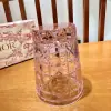  Dior Water Glass 7 Colors crystal Cups Pink #3465 - Image 7