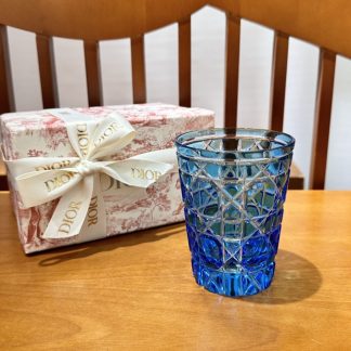 Replica Dior Water Glass 7 Colors crystal Cups Aquamarine #3466