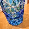  Dior Water Glass 7 Colors crystal Cups Aquamarine #3466 - Image 8