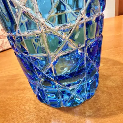  Dior Water Glass 7 Colors crystal Cups Aquamarine #3466 - Image 8