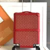 Replica Goyard Luggage Bourget PM Trolley Case Red #3454