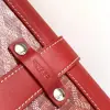  Goyard Luggage Bourget PM Trolley Case Red #3454 - Image 5