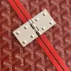  Goyard Luggage Bourget PM Trolley Case Red #3454 - Image 6