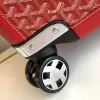  Goyard Luggage Bourget PM Trolley Case Red #3454 - Image 7