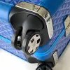 Goyard Luggage Bourget PM Trolley Case Blue #3447 - Image 4