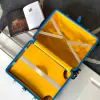  Goyard Luggage Bourget PM Trolley Case Blue #3447 - Image 3