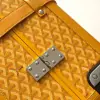 Goyard Luggage Bourget PM Trolley Case Yellow #3444 - Image 4