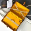  Goyard Luggage Bourget PM Trolley Case Black & Tan #3445 - Image 4