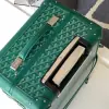  Goyard Luggage Bourget PM Trolley Case Green #3446 - Image 8