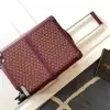  Goyard Luggage Bourget PM Trolley Case Burgundy #3448 - Image 2