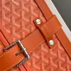  Goyard Luggage Bourget PM Trolley Case Orange #3453 - Image 5