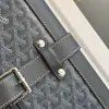 Goyard Luggage Bourget PM Trolley Case Grey #3449 - Image 3